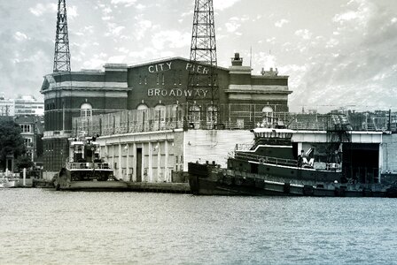 Boats firehouse water photo