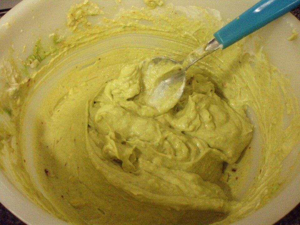 Eat green guacamole