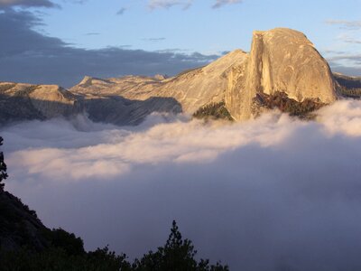 Peak fog granite