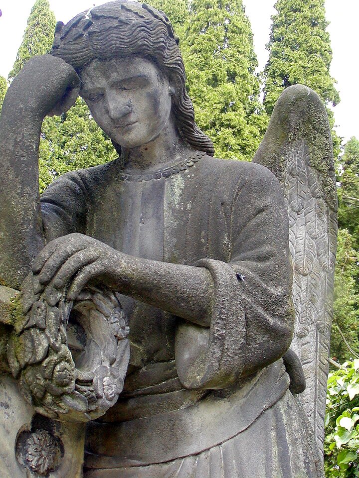 Cemetery stone death