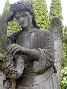 Cemetery stone death
