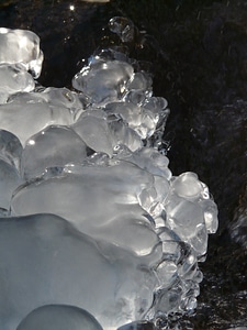 Ice crystals iced photo