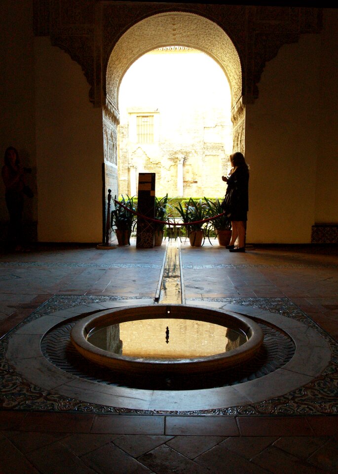 Arc backlight muslim art