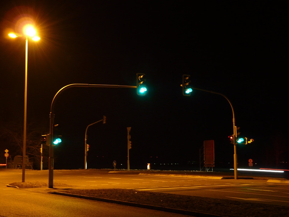 Road light signal light