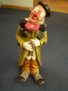 Clown cheerful colorful