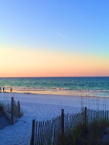 Ocean water sand