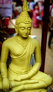 Buddhism statue gold