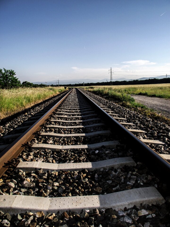 Railway traffic railroad track rail traffic