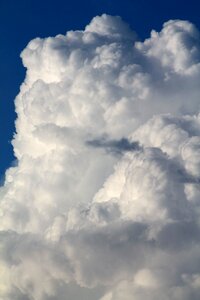 Cloud summer blue sky