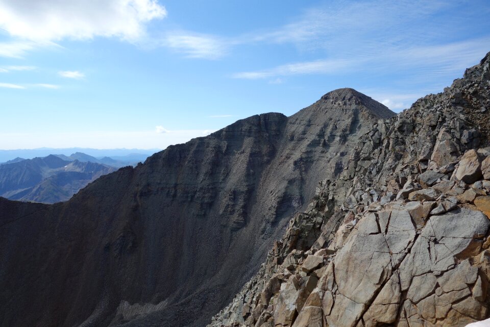Outdoors fourteener landscape
