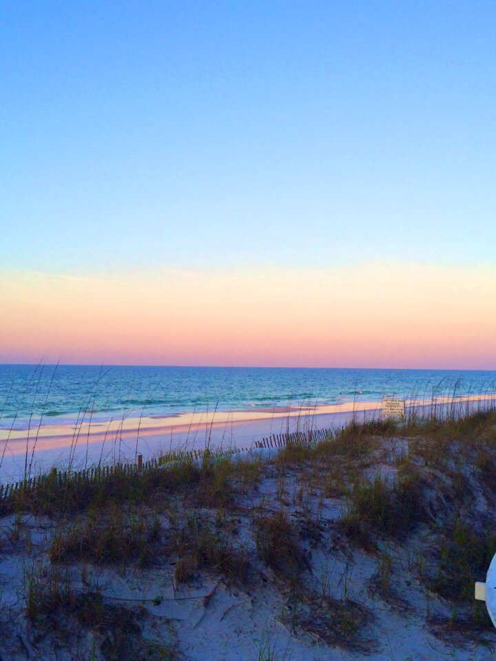 Ocean water sand