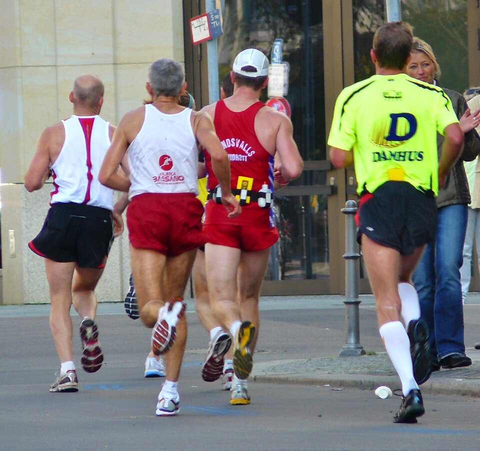 Race sport feet photo