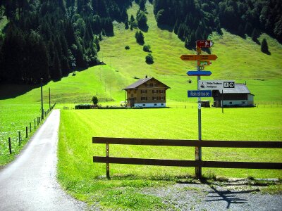 Tourism house grassland