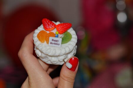 Birthday happy dessert