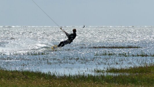 Coast st peter-ording kite surf