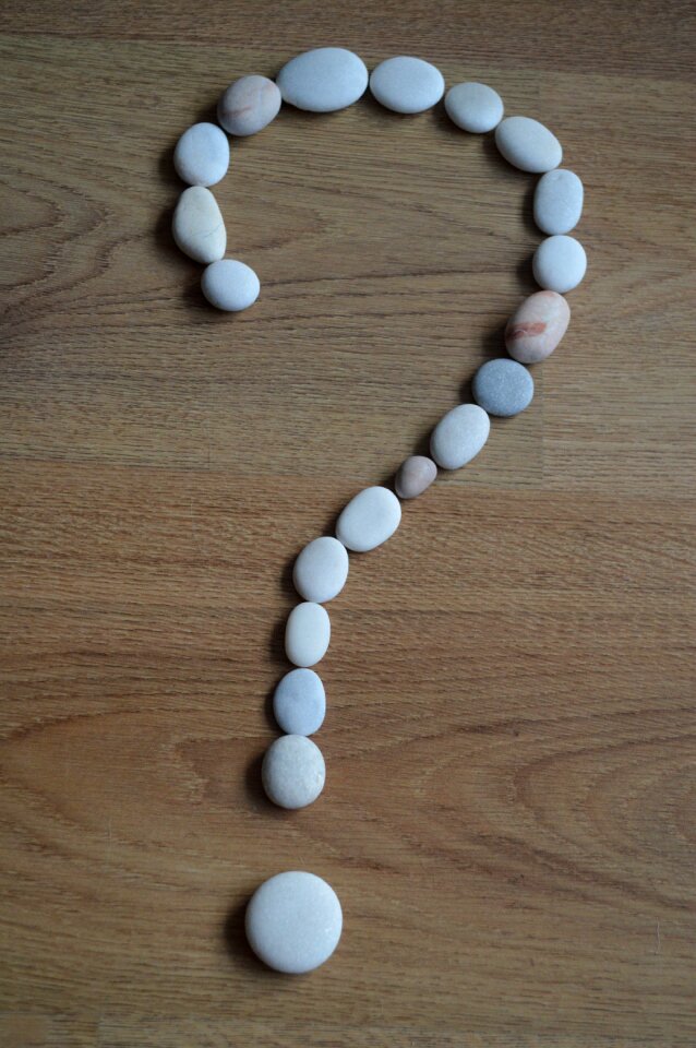 Rhinestones white punctuation mark
