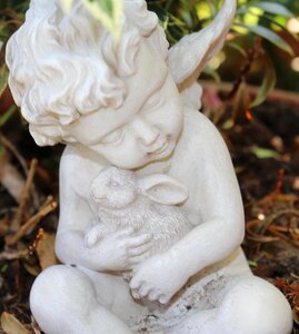 Chalk figure sleeping harmony