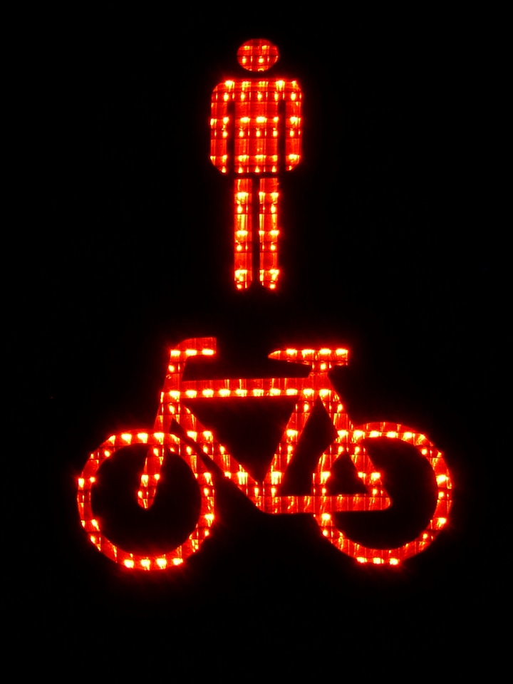 Traffic lights red traffic signal