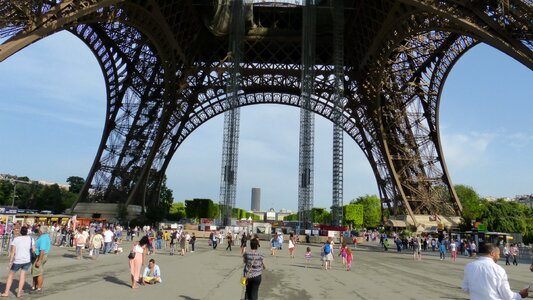 Architecture world's fair steel structure