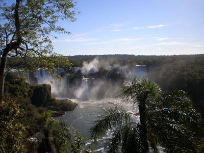 Waterfall cascade falls iguazu