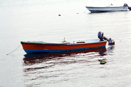 Lake nature boats