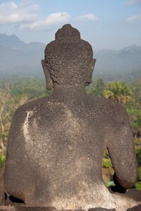 Bropudur java statue