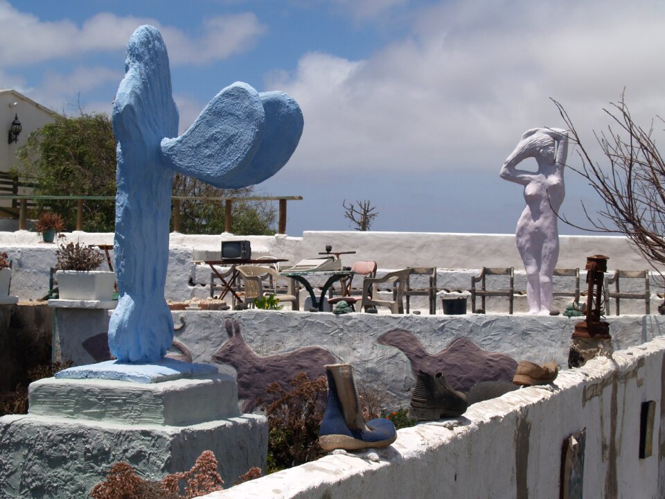 Statues art lanzarote