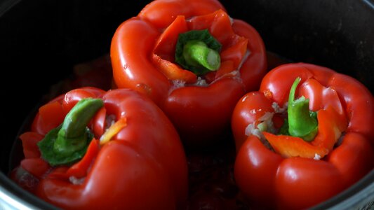 Stuffed peppers onion sweet peppers