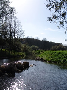 River water depression