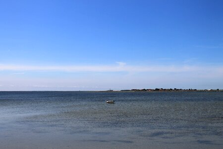 Silent rowing boat water photo