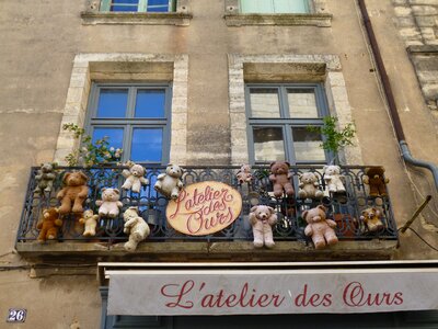 Balcony bear window