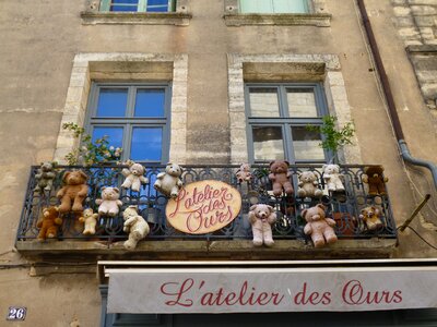 Balcony bear window photo