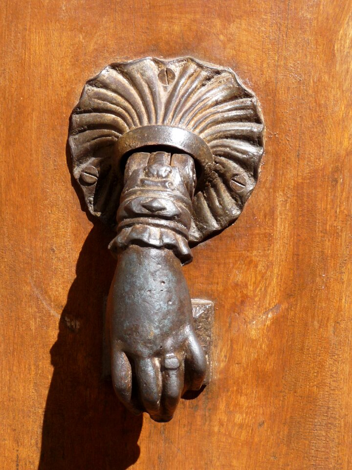 Hand knocker antique