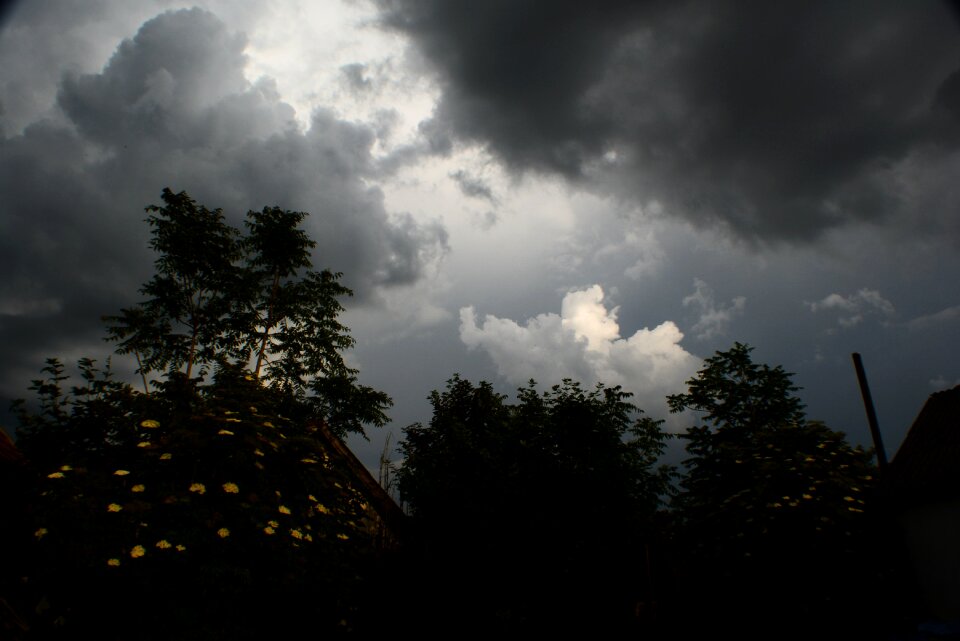 Sky storm weather
