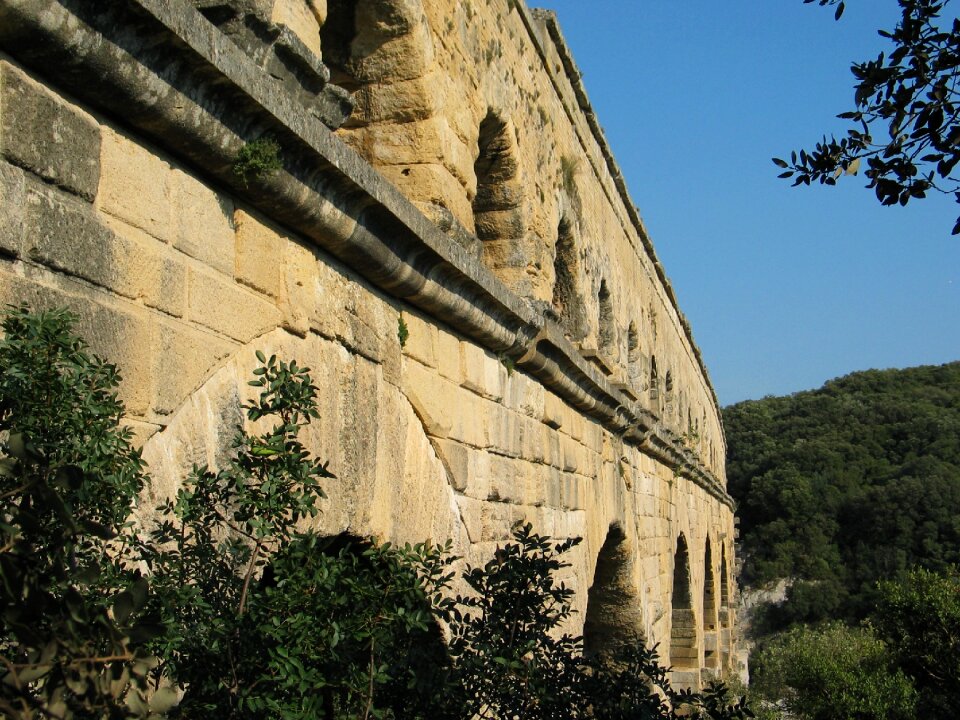 France aqueduct pont du gard
