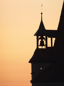 Bell tower shadow