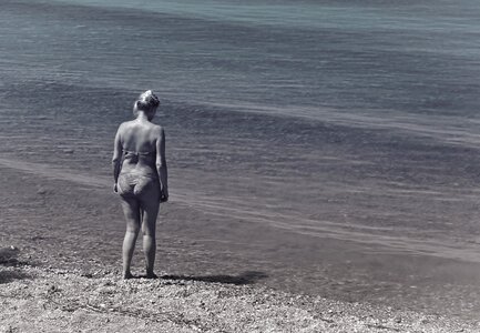 Lake water beach