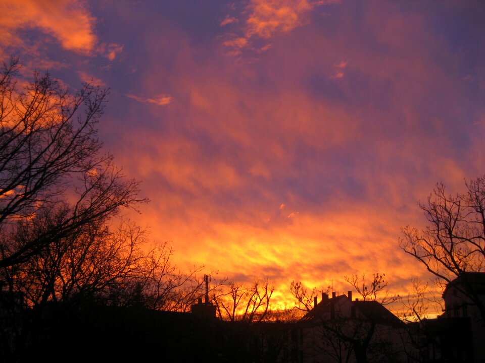 Afterglow sky romance