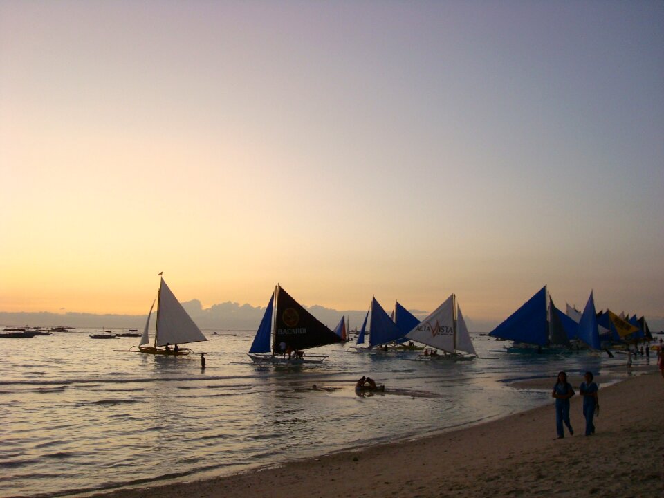 Beach boracay beach sea