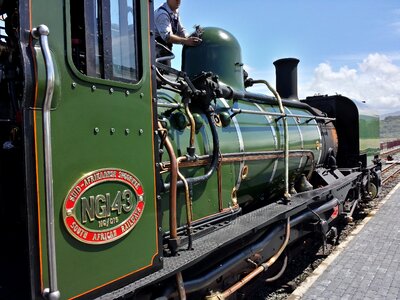 Railway steam locomotive