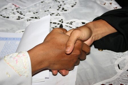 Hands hand shake shaking hands photo