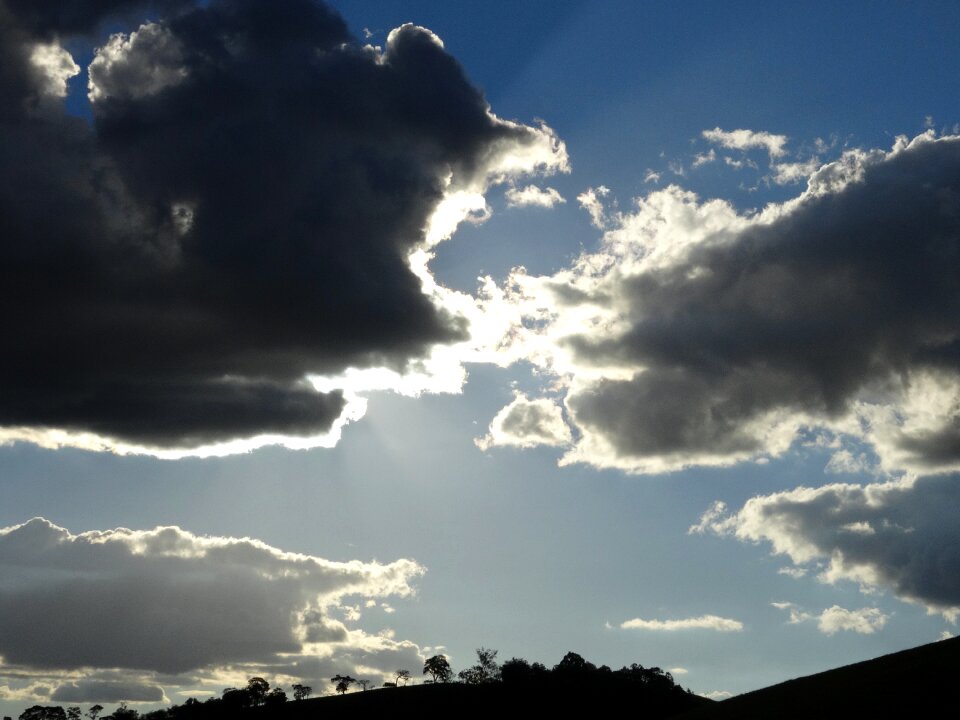 Cloud horizon sunset