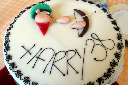 Sweet marzipan eat
