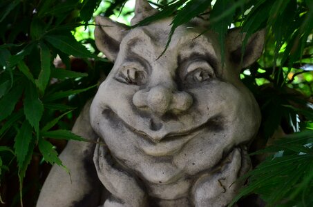 Mythical creatures statue gargoyle photo