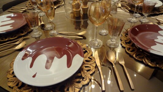 Bowls decoration dinner