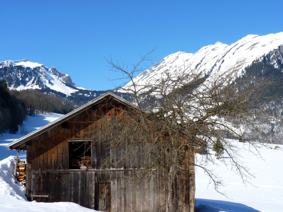 Mountains winter vacations