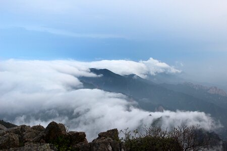 Mt seoraksan daecheong bong cloud