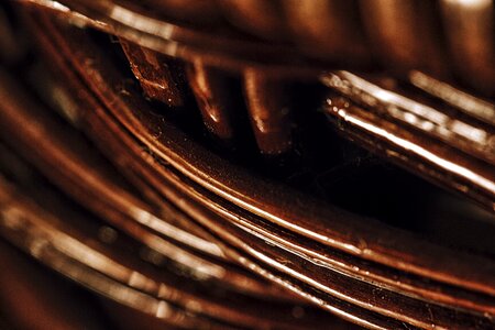 Macro wicker wooden