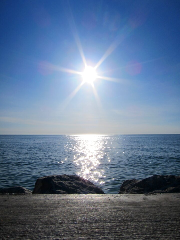 Ohio sky beach