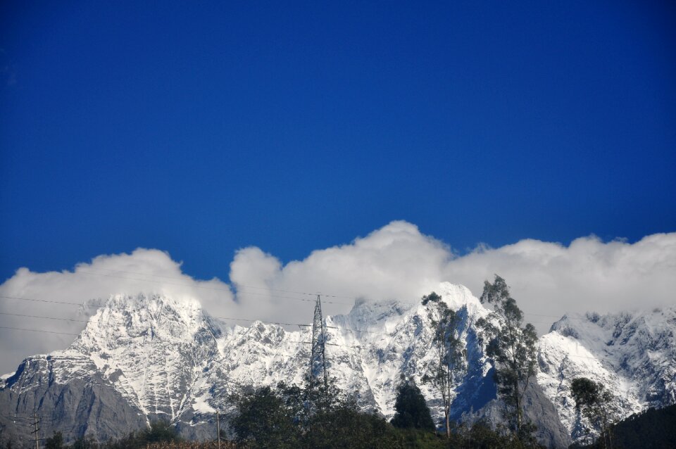 Cloud landscape sky